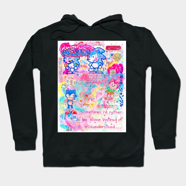 hedgehog's dilemma Hoodie by gummygunk